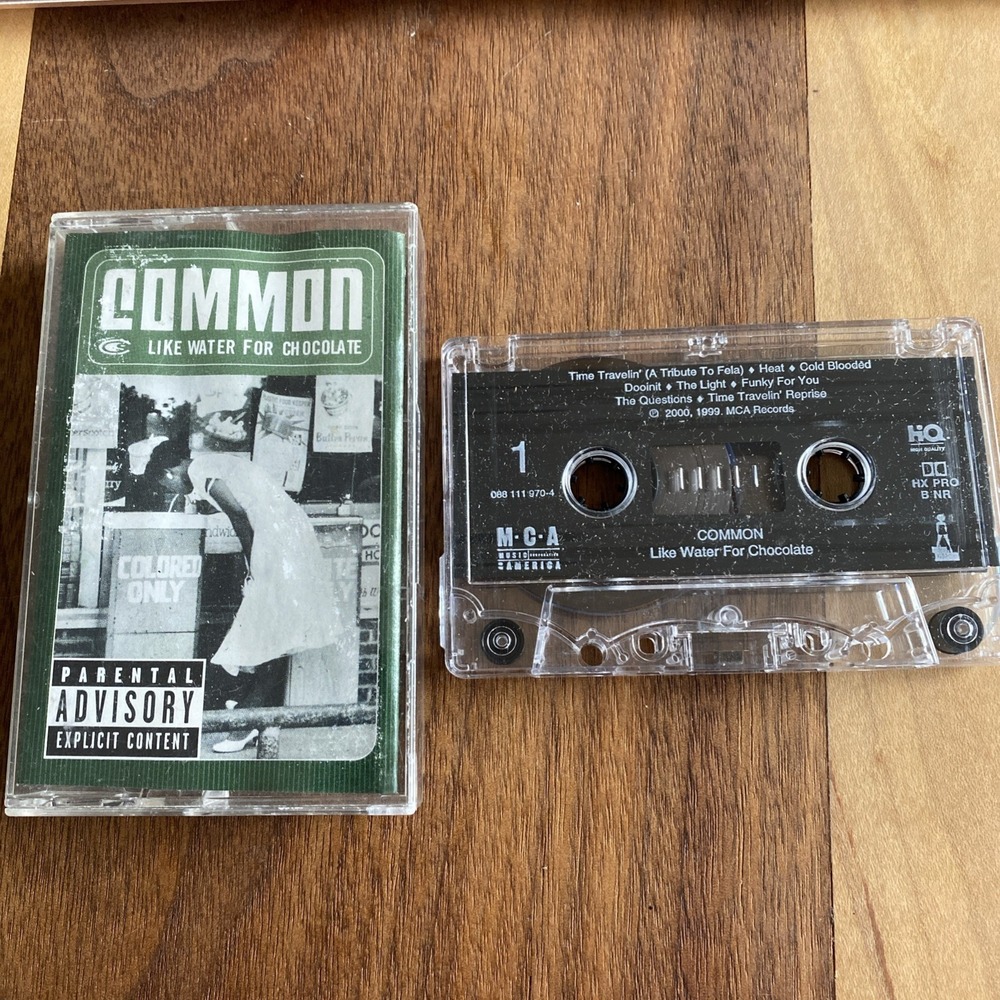 COMMON Like Water For Chocolate 2000 CASSETTE Tape Hip Hop